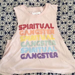 Spiritual Gangster Muscle Tee NWOT